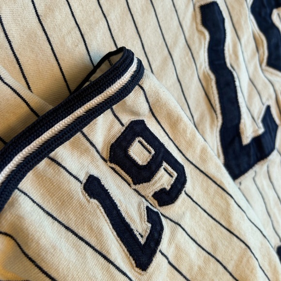 RARE Ralph Lauren Polo Bear Pinstripe Jersey - Picture 8 of 8